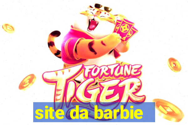 site da barbie - jogos